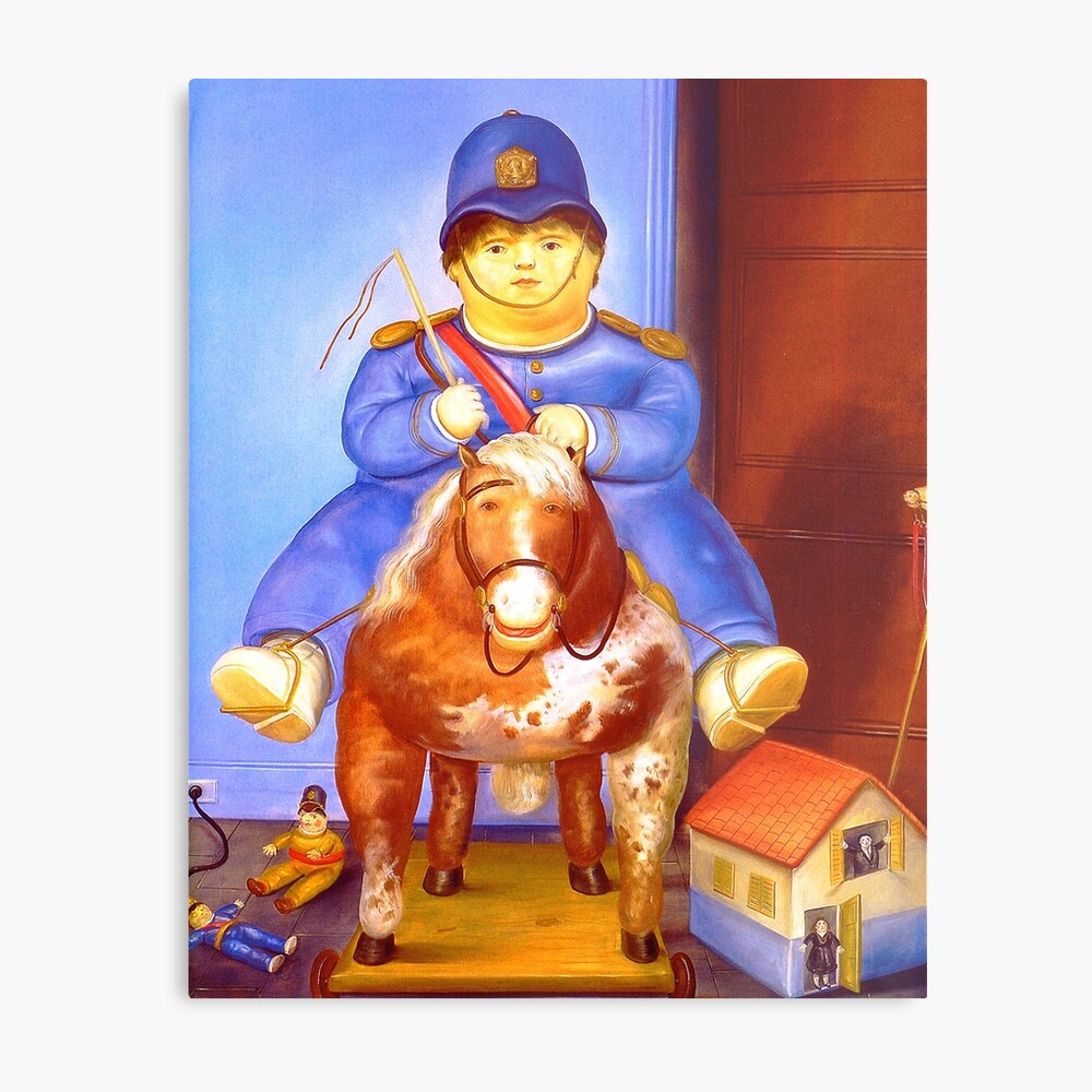 Fernando Botero Art Print for Sale by Bestdesigning | Redbubble