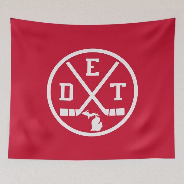 Item preview, Retro Detroit Hockey Emblem Vintage DET designed and sold by pixeljamz.