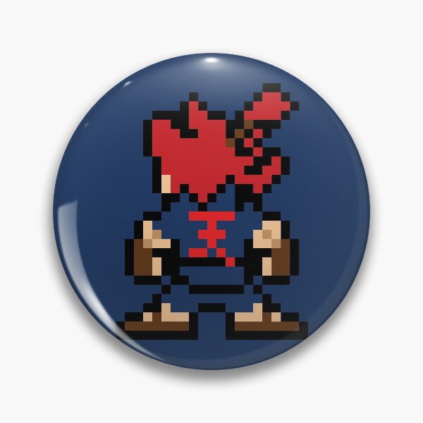 Item preview, Akuma Back V2 (Street Fighter) 8-bit Retro Pixel Art designed and sold by The Armorsmith.