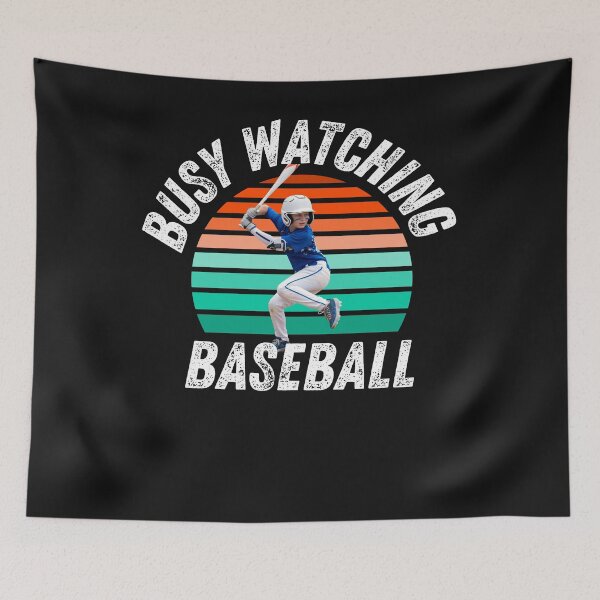 Item preview, Busy Watching Baseball Novelty Gift designed and sold by Marathon-Runner.