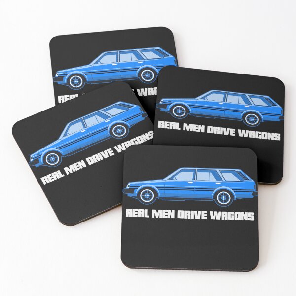 Item preview, Real Men Drive Wagons designed and sold by Six Deers.
