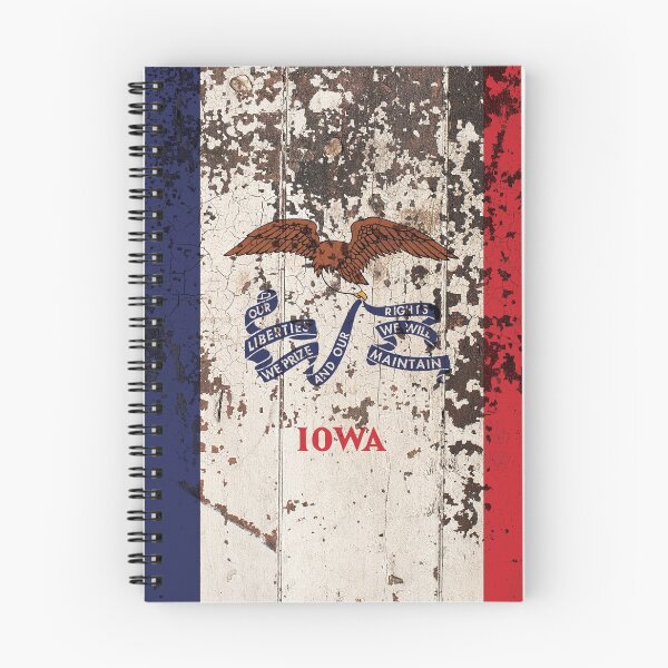 Item preview, Copy of Iowa Flag Rustic  designed and sold by TRowanDesign.