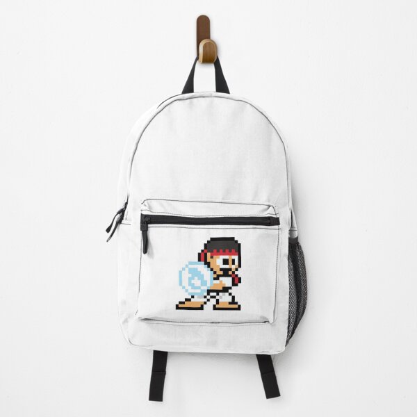 Item preview, Ryu Hadouken (Street Fighter) 8-bit Retro Pixel Art designed and sold by The Armorsmith.
