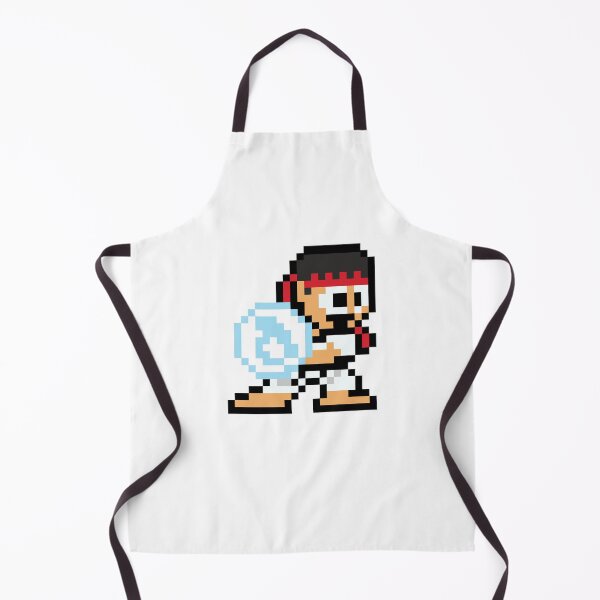 Item preview, Ryu Hadouken (Street Fighter) 8-bit Retro Pixel Art designed and sold by The Armorsmith.