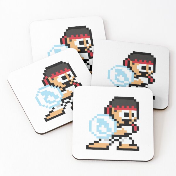 Item preview, Ryu Hadouken (Street Fighter) 8-bit Retro Pixel Art designed and sold by The Armorsmith.