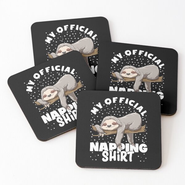 Item preview, Funny Napping Sleeping Sloth Lazy Sleep designed and sold by melomedia.