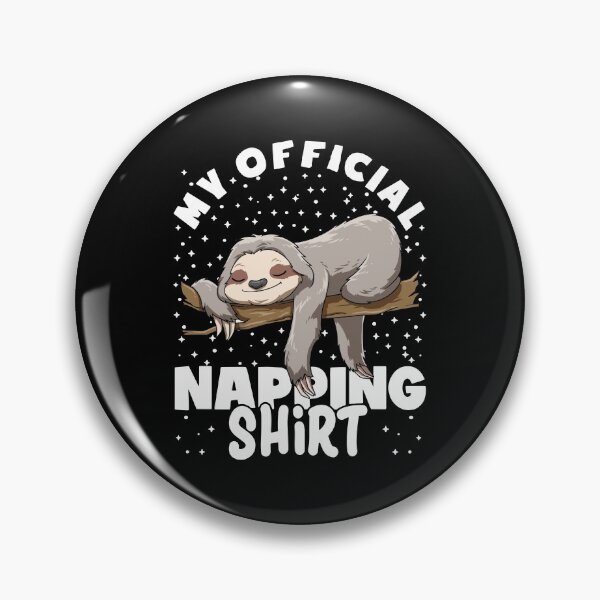 Item preview, Funny Napping Sleeping Sloth Lazy Sleep designed and sold by melomedia.