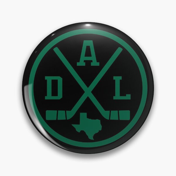 Vista previa del artículo con la obra «Emblema retro de hockey de Dallas, vintage DAL», diseñado y vendido por pixeljamz.