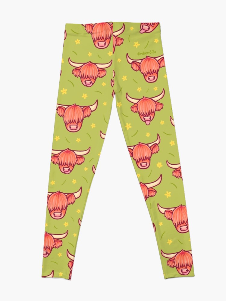 Alternate view of Highland Cows Leggings