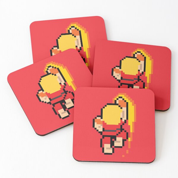 Item preview, Ken Shoryuken (Street Fighter) 8-bit Retro Pixel Art designed and sold by The Armorsmith.