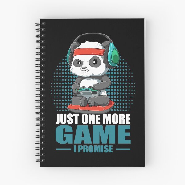 Item preview, Funny Panda Gaming Gamer Just One more Game designed and sold by melomedia.