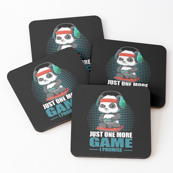 Item preview, Funny Panda Gaming Gamer Just One more Game designed and sold by melomedia.