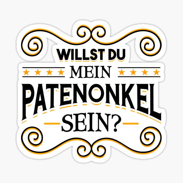 Sticker Patenonkel Redbubble