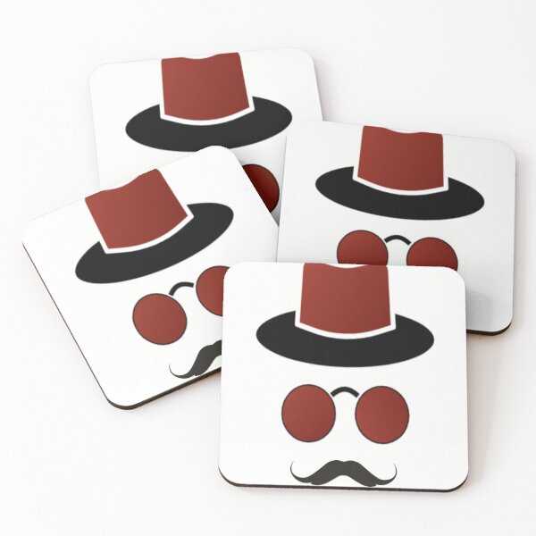 Artikelvorschau, London Gentleman mit Hut und Monocle.Secret Agent. Geschäftsmann ... entworfen und verkauft von chetan786.