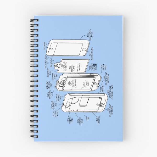 Item preview, Mobile Phone (exploded) Drawing.  designed and sold by timothybeighton.