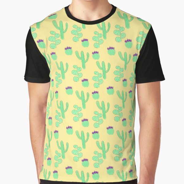 Desert Cacti Trio Graphic T-Shirt