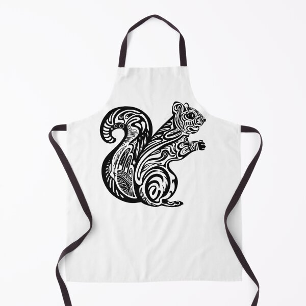 Item preview, Tribal style squirrel designed and sold by AaaleXX.