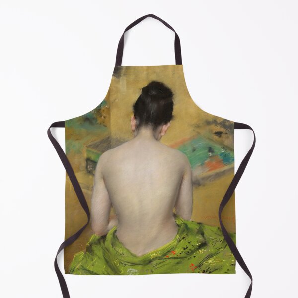 Item preview, Study of Flesh Color and Gold by William Merritt Chase, American, 1888 designed and sold by Shapes-Mania.