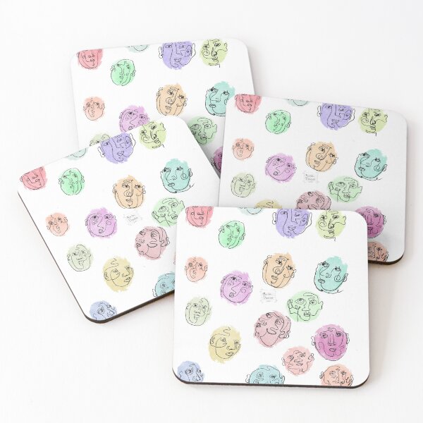 Item preview, Colorful people  designed and sold by marisadoodle.
