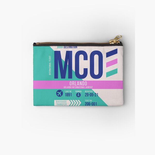 Item preview, Orlando (MCO) Airport Code Baggage Tag designed and sold by SLAG-Creative.