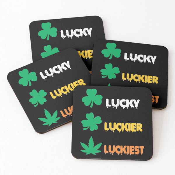 Item preview, lucky luckier luckiest designed and sold by PUNCH ME IN SHOP.