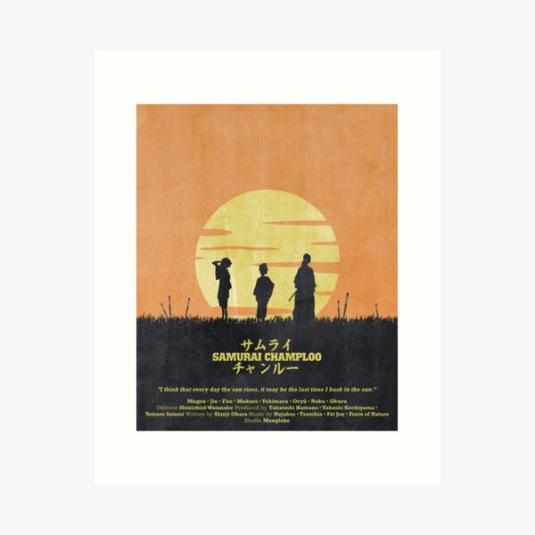 Samurai Champloo - Sun Rise Poster Art Print