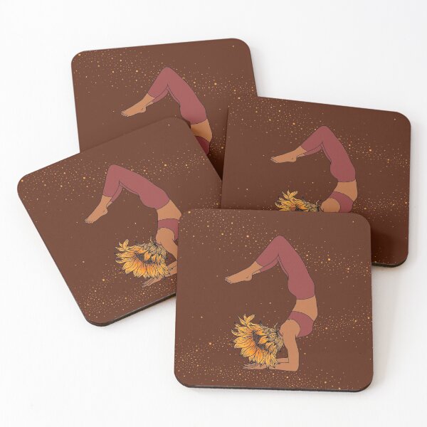 Item preview, Sunflower Yoga Girl Asana designed and sold by sierratruong.