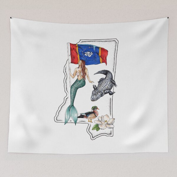 Item preview, Mississippi Mermaid designed and sold by Elizabeth Weglein.