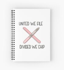 Nail Techs United Spiral Notebook