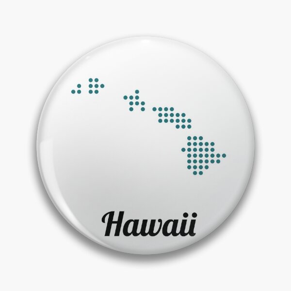Item preview, Hawaii islands sticker designed and sold by trqffic.