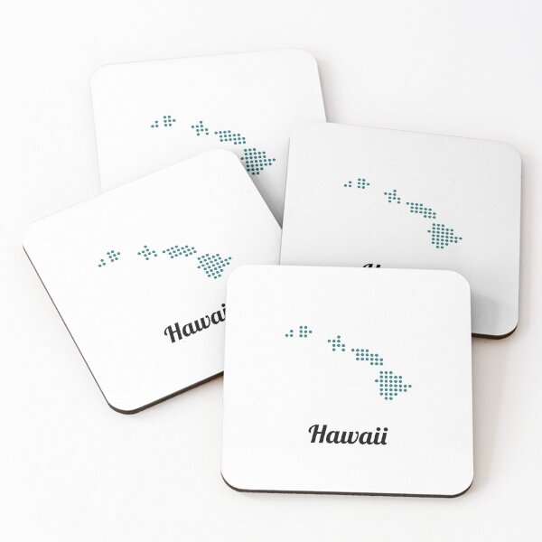 Item preview, Hawaii islands sticker designed and sold by trqffic.