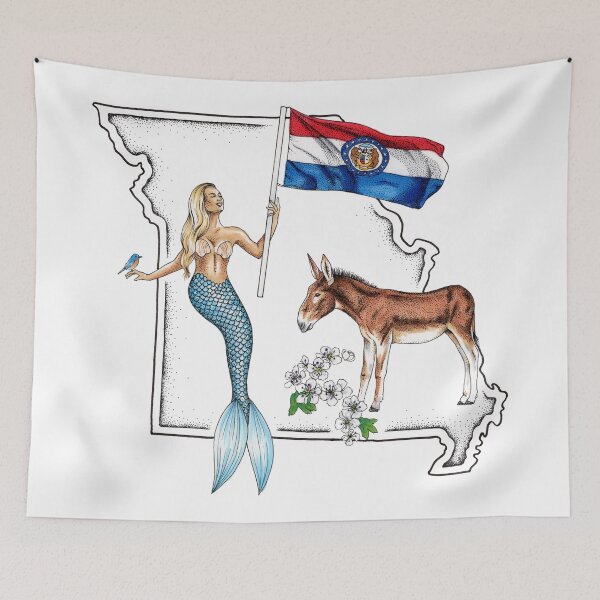 Item preview, Missouri Mermaid designed and sold by Elizabeth Weglein.