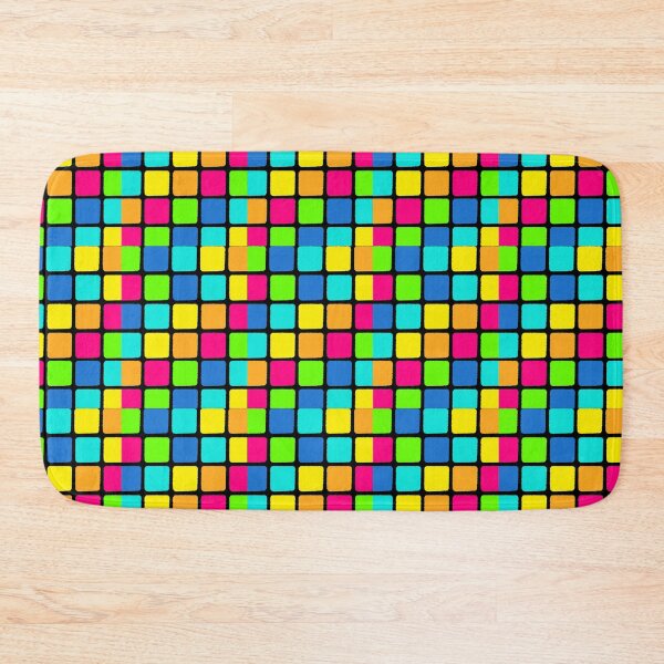 Item preview, Retro Color Checkers designed and sold by Windmill Wildflowers.