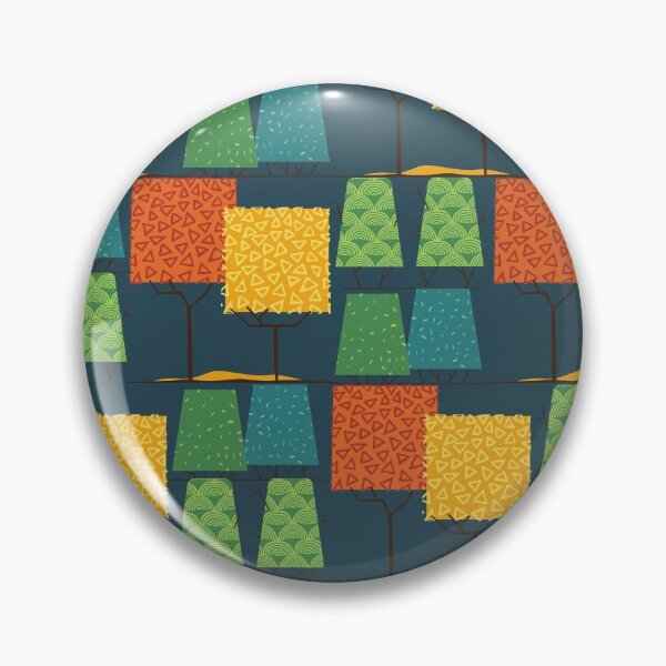 Item preview, Geometric Tree Forest designed and sold by mayamay0.