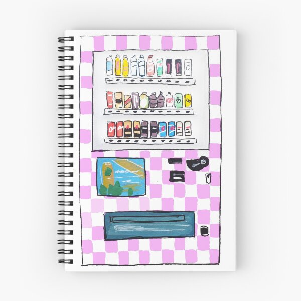 Item preview, Pink Checked Okinawa vending machine  designed and sold by Byearion.