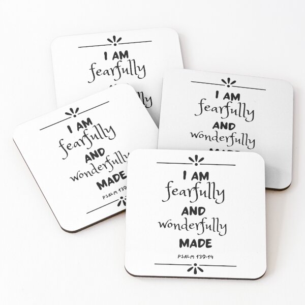 Item preview, I am Fearfully and Wonderfully made designed and sold by jefel87.