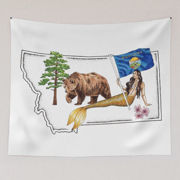 Item preview, Montana Mermaid designed and sold by Elizabeth Weglein.