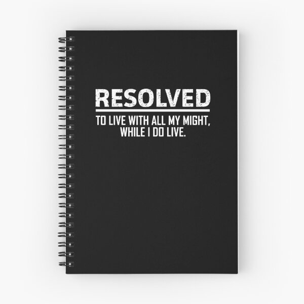 Item preview, Jonathan Edwards Resolutions - Live With All My Might designed and sold by KCTraders.