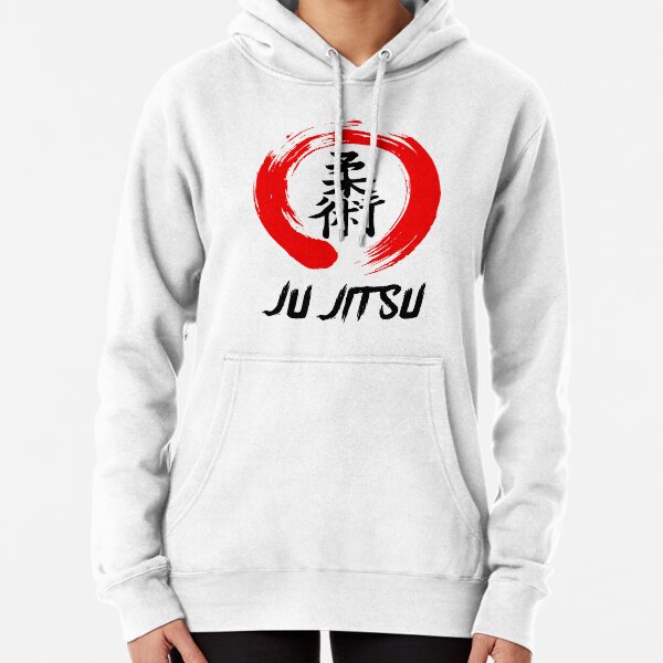 Aperçu de l'œuvre Kanji JuJitsu et cercle de pinceau rouge créée et vendue par DCornel.