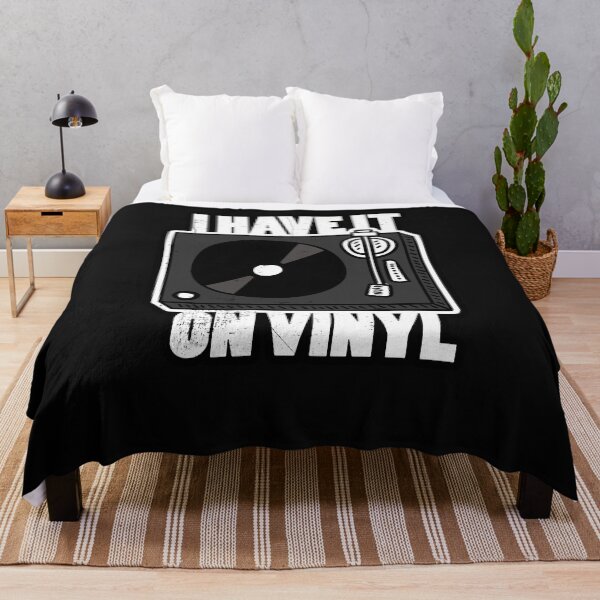 Item preview, I have it on Vinyl, Vinyl Lovers Gift Idea, vintage Records gifts designed and sold by Músico Ilustre.