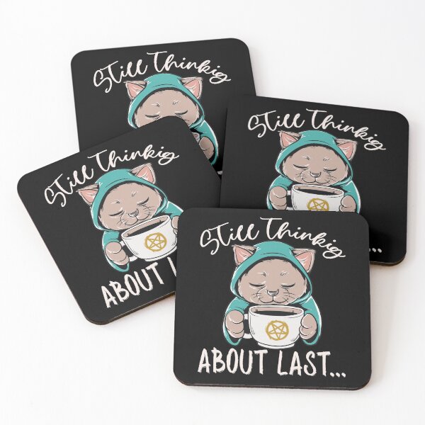 Item preview, Cats Coffee | Still thinking about last... designed and sold by FalkDania.