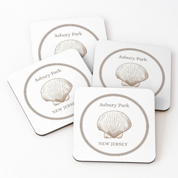 Item preview, Asbury Park New Jersey Seashell designed and sold by JerseyBoysTees.