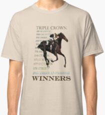 Triple Crown Winners 2015 American Pharoah Classic T-Shirt