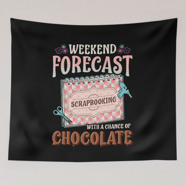 Item preview, SCRAPBOOKING CHOCOLATE WEEKEND DESIGN | Fun Hobby designed and sold by passion4merch.
