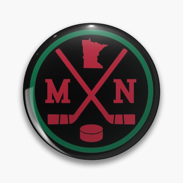 Item preview, Retro Minnesota Hockey Emblem Vintage MN designed and sold by pixeljamz.