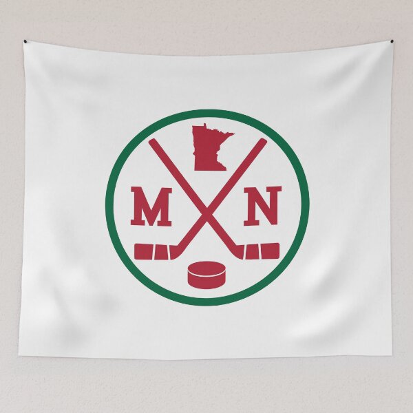 Item preview, Retro Minnesota Hockey Emblem Vintage MN designed and sold by pixeljamz.