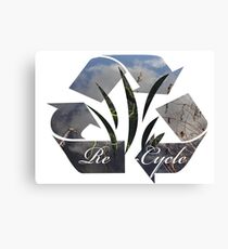 Re~Cycle Canvas Print