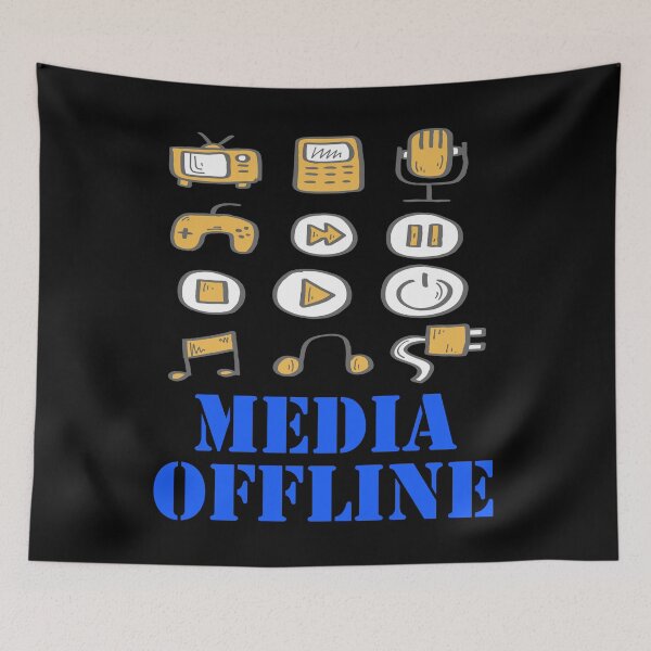 Item preview, Media Offline designed and sold by Uvogin2099.