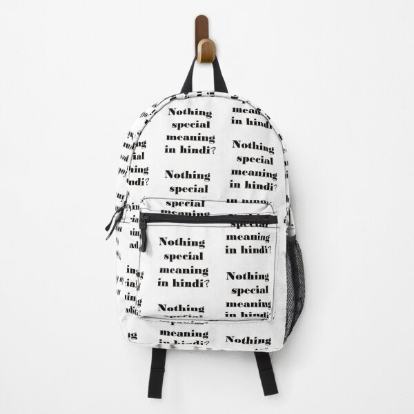 Item preview, NOTHING SPECIAL MEANING IN HINDI /GIFT/IDEA/QUOTE designed and sold by Dahani-mo.