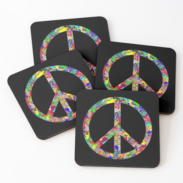 Item preview, Colorful peace symbol designed and sold by Photography-Art.